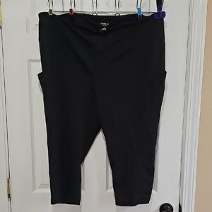 Torrid Black Stretch Leggings